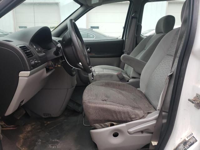 2008 Chevrolet Uplander Incomplete