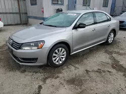 Salvage cars for sale at Los Angeles, CA auction: 2014 Volkswagen Passat S