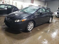 Honda Civic ex salvage cars for sale: 2012 Honda Civic EX