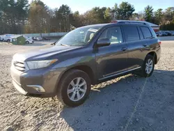 Toyota salvage cars for sale: 2011 Toyota Highlander Base