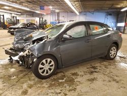 Vehiculos salvage en venta de Copart Wheeling, IL: 2015 Toyota Corolla L