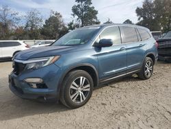 Salvage cars for sale at Hampton, VA auction: 2016 Honda Pilot EXL