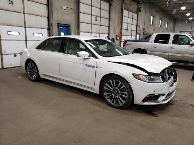 2017 Lincoln Continental Select