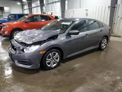 Carros salvage sin ofertas aún a la venta en subasta: 2016 Honda Civic LX