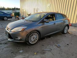 Salvage cars for sale at Franklin, WI auction: 2014 Ford Focus Titanium