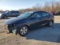 Salvage cars for sale at Ellwood City, PA auction: 2016 Chevrolet Cruze LS