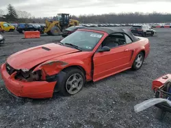 Salvage cars for sale from Copart Grantville, PA: 2001 Ford Mustang