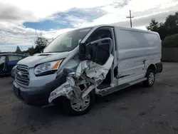 Salvage trucks for sale at San Martin, CA auction: 2016 Ford Transit T-250