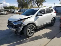 Salvage cars for sale at Sacramento, CA auction: 2018 Honda CR-V EX