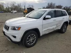 Jeep salvage cars for sale: 2014 Jeep Grand Cherokee Limited