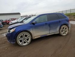 Ford salvage cars for sale: 2013 Ford Edge Sport