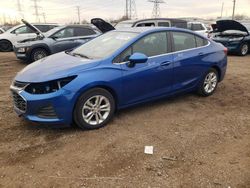 Chevrolet salvage cars for sale: 2019 Chevrolet Cruze LT