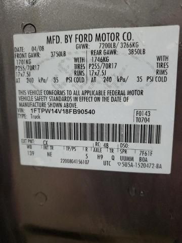 2008 Ford F150 Supercrew