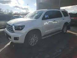 Salvage cars for sale from Copart Fort Wayne, IN: 2014 Toyota Sequoia Platinum