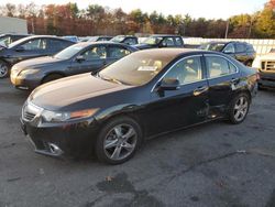 Salvage cars for sale at Exeter, RI auction: 2013 Acura TSX Tech