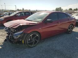 Salvage cars for sale from Copart Mentone, CA: 2023 Hyundai Elantra N Line