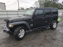 Carros salvage sin ofertas aún a la venta en subasta: 2019 Jeep Wrangler Unlimited Sport