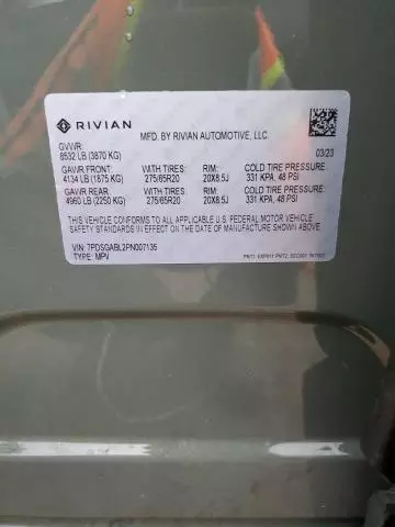 2023 Rivian R1S Launch Edition