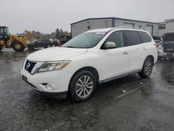 Salvage cars for sale at Vallejo, CA auction: 2014 Nissan Pathfinder S