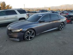 Honda Accord salvage cars for sale: 2020 Honda Accord Sport