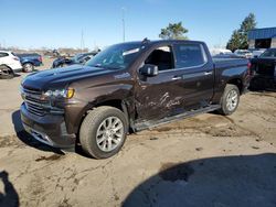 Chevrolet Silverado k1500 High Coun Vehiculos salvage en venta: 2019 Chevrolet Silverado K1500 High Country