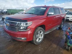 2015 Chevrolet Suburban K1500 LTZ en venta en Brighton, CO