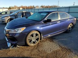 Honda salvage cars for sale: 2017 Honda Accord Sport Special Edition