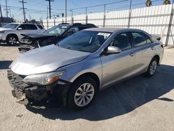 Salvage cars for sale at Sun Valley, CA auction: 2017 Toyota Camry LE