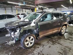 Jeep salvage cars for sale: 2018 Jeep Compass Latitude