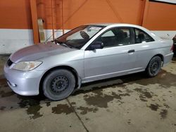 Honda salvage cars for sale: 2005 Honda Civic DX