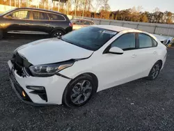 KIA salvage cars for sale: 2020 KIA Forte FE