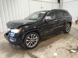 Jeep salvage cars for sale: 2018 Jeep Grand Cherokee Overland