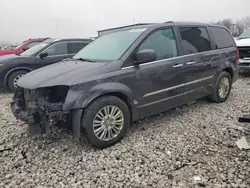 Vehiculos salvage en venta de Copart Wayland, MI: 2015 Chrysler Town & Country Limited