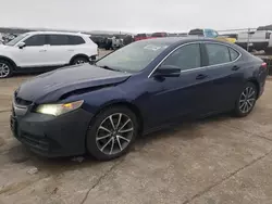 Acura Vehiculos salvage en venta: 2016 Acura TLX Tech