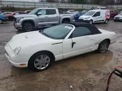 Salvage cars for sale at Davison, MI auction: 2003 Ford Thunderbird