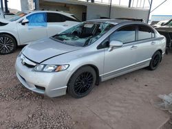 Salvage cars for sale from Copart Phoenix, AZ: 2009 Honda Civic LX