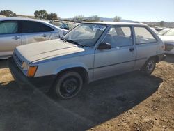 Salvage cars for sale at San Martin, CA auction: 1986 Toyota Tercel