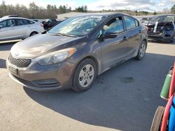 Salvage cars for sale from Copart Windham, ME: 2015 KIA Forte LX