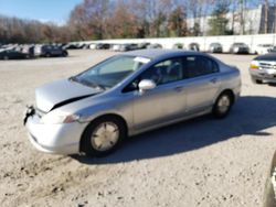 Honda salvage cars for sale: 2007 Honda Civic Hybrid