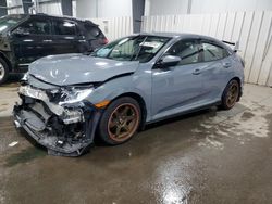 Salvage cars for sale at Ham Lake, MN auction: 2021 Honda Civic EX