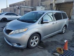 Toyota salvage cars for sale: 2011 Toyota Sienna LE