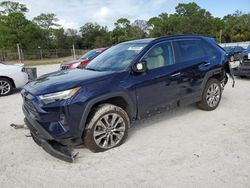 Salvage cars for sale at Fort Pierce, FL auction: 2022 Toyota Rav4 Limited