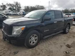 Nissan salvage cars for sale: 2017 Nissan Titan S