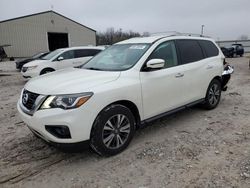 Salvage cars for sale at auction: 2017 Nissan Pathfinder S