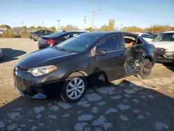 Salvage cars for sale at Indianapolis, IN auction: 2016 Toyota Corolla L