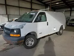 Salvage trucks for sale at Pennsburg, PA auction: 2005 Chevrolet Express G2500