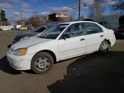 Honda salvage cars for sale: 2001 Honda Civic LX