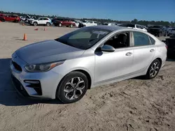 Salvage cars for sale at Houston, TX auction: 2019 KIA Forte FE