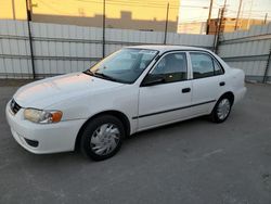 Salvage cars for sale at Sun Valley, CA auction: 2001 Toyota Corolla CE