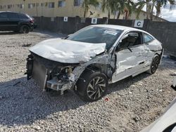 Salvage cars for sale at Opa Locka, FL auction: 2017 Honda Civic LX